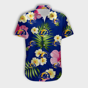Los Angeles Rams Summer Floral Shirt