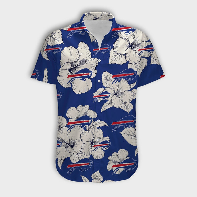 Buffalo Bills Tropical Floral Shirt