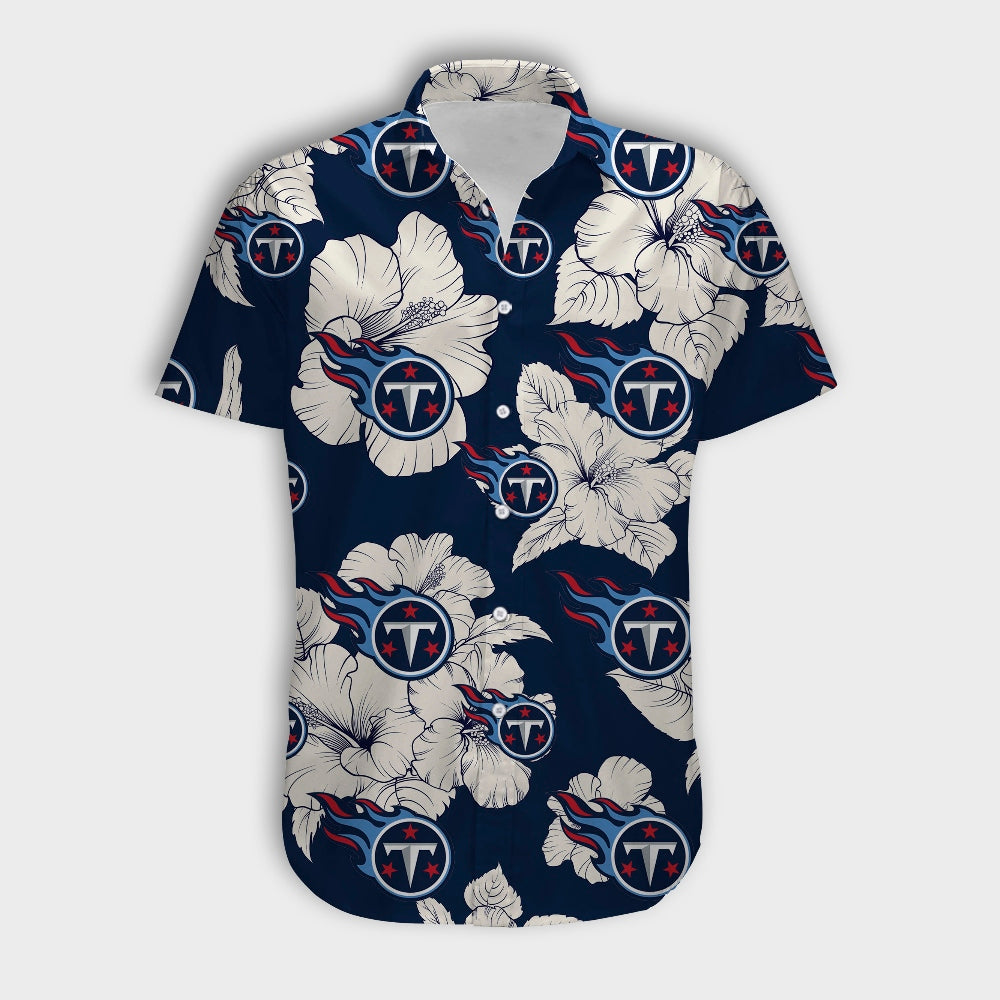 Tennessee Titans Tropical Floral Shirt