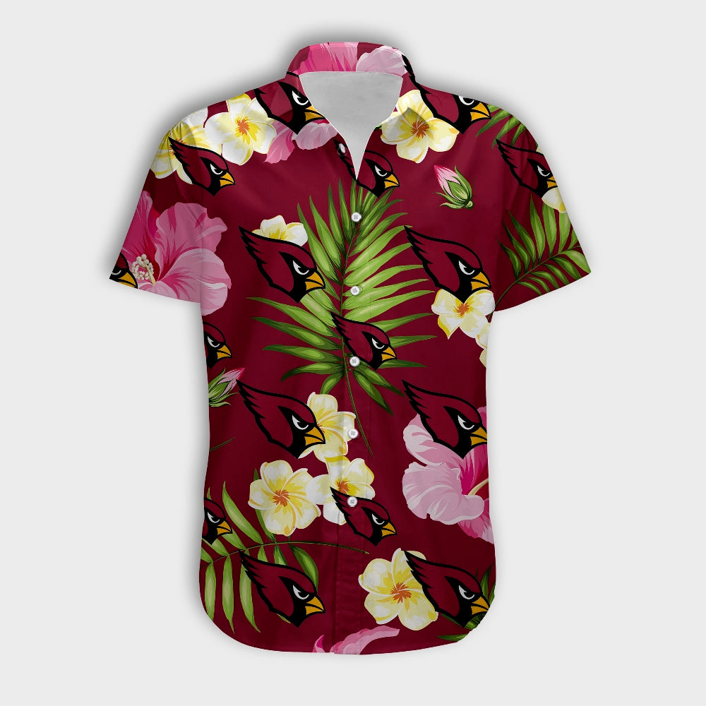 Arizona Cardinals Summer Floral Shirt
