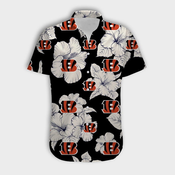 Cincinnati Bengals Tropical Floral Shirt