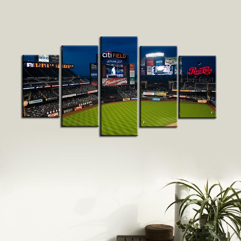 New York Mets Stadium 2 Canvas