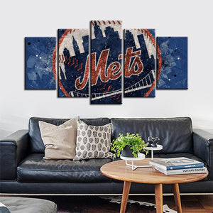 New York Mets Techy Style Canvas