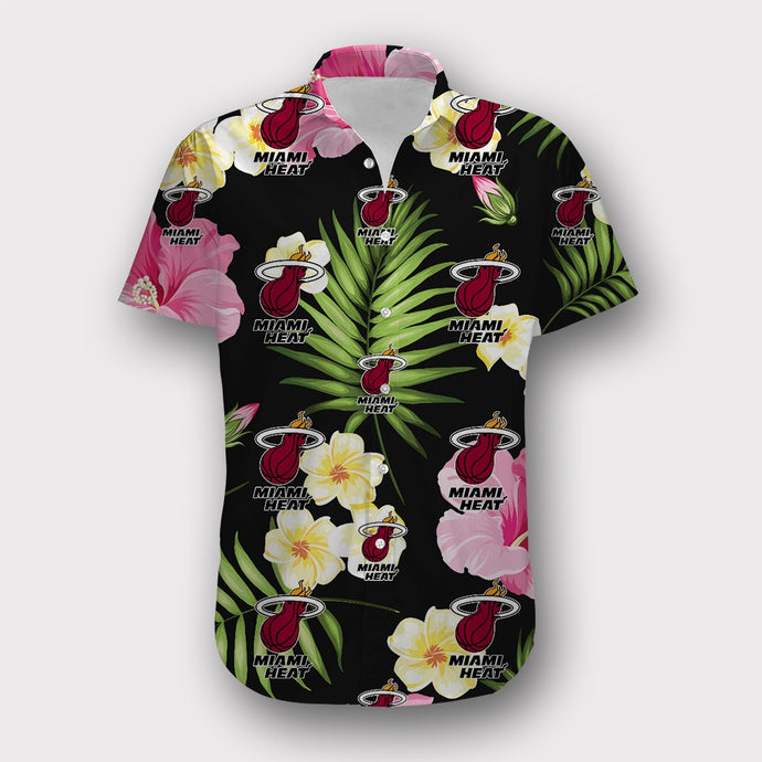 Miami Heat Summer Floral Shirt