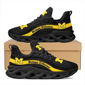 Michigan Wolverines Casual Air Max Running Shoes