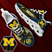 Load image into Gallery viewer, Michigan Wolverines Casual 3D Air Max Running Shoes