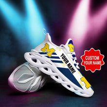 Load image into Gallery viewer, Michigan Wolverines Cool Air Max Running Shoes