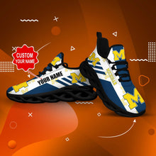 Load image into Gallery viewer, Michigan Wolverines Cool Air Max Running Shoes