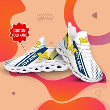 Load image into Gallery viewer, Michigan Wolverines Cool Air Max Running Shoes