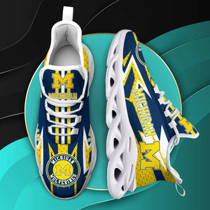 Michigan Wolverines Cool Air Max Running Shoes