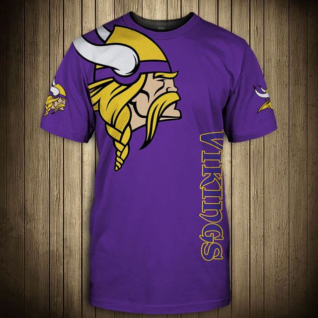 Minnesota Vikings Flag T-Shirt