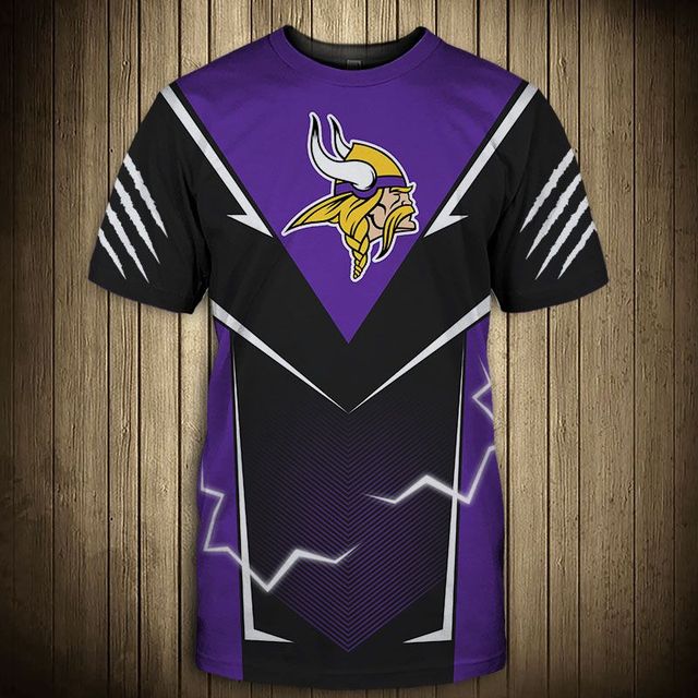 Minnesota Vikings Flame T-Shirt