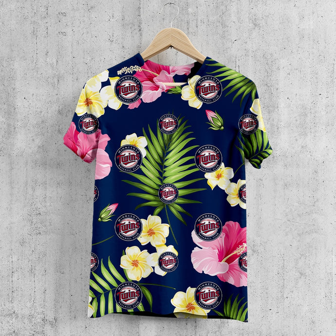 Minnesota Twins Summer Floral T-Shirt