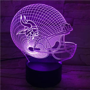 Minnesota Vikings 3D Illusion LED Lamp