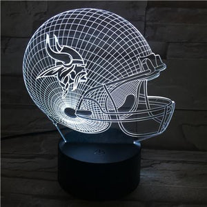 Minnesota Vikings 3D Illusion LED Lamp