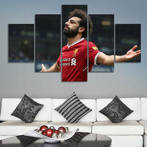 Mohamed Salah Liverpool F.C. Canvas 4