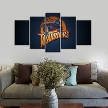 Load image into Gallery viewer, Golden State Warriors 5 Pieces Wall Painting Canvas