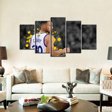 Load image into Gallery viewer, Stephen Curry Golden State Warriors 5 Pieces Wall Painting Canvas