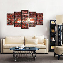 Load image into Gallery viewer, Toronto Raptors Winning Moment 5 Pieces Painting Canvas