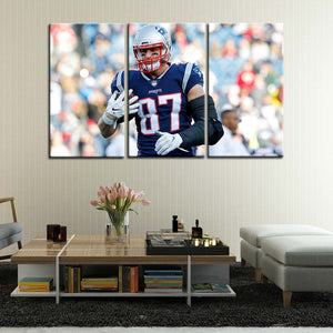 Rob Gronkowski New England Patriots Wall Canvas 2