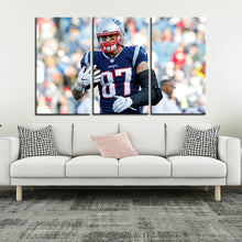 Load image into Gallery viewer, Rob Gronkowski New England Patriots Wall Canvas 2