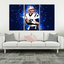 Load image into Gallery viewer, Tom Brady New England Patriots Wall Art Canvas 2