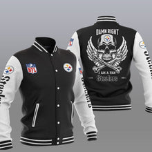 Load image into Gallery viewer, Pittsburgh Steelers Casual 3D Letterman Jacket