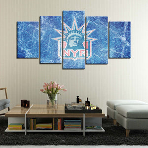 New York Rangers Wall Art Canvas 1