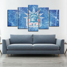 Load image into Gallery viewer, New York Rangers Wall Art Canvas 1