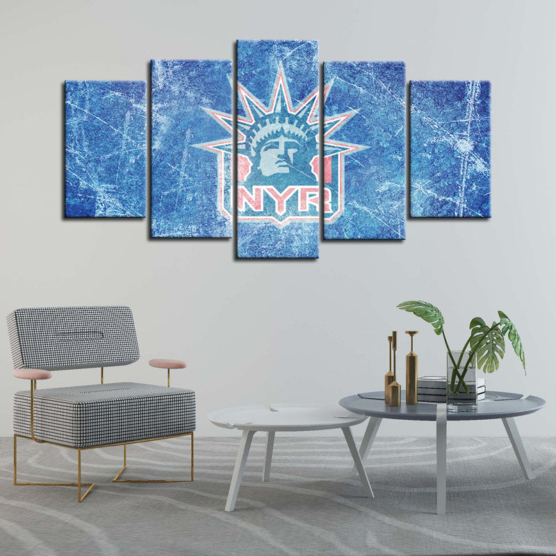 New York Rangers Wall Art Canvas 1