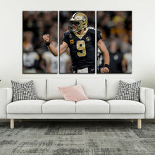 Load image into Gallery viewer, Drew Brees New Orleans Saints Wall Canvas 2