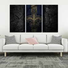 Load image into Gallery viewer, New Orleans Saints Rock Style Wall Canvas 2