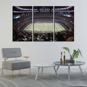 New Orleans Saints Stadium Wall Canvas 2