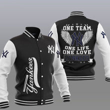 Load image into Gallery viewer, New York Yankees One Team One Love Letterman Jacket