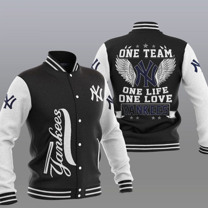 New York Yankees One Team One Love Letterman Jacket