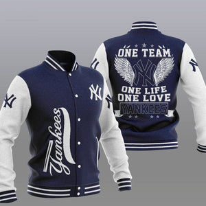 New York Yankees One Team One Love Letterman Jacket