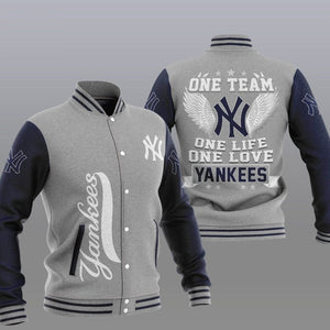 New York Yankees One Team One Love Letterman Jacket