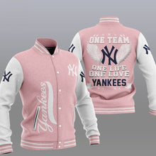 Load image into Gallery viewer, New York Yankees One Team One Love Letterman Jacket