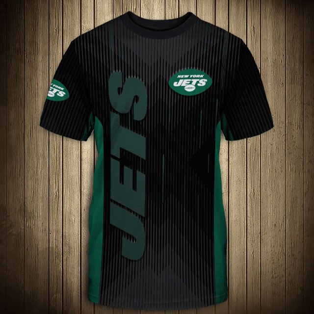 New York Jets Stripe T-Shirt