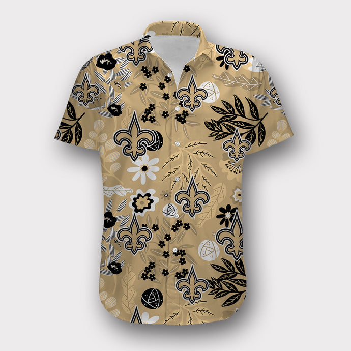 New Orleans Saints Aloha Hawaiian Shirt