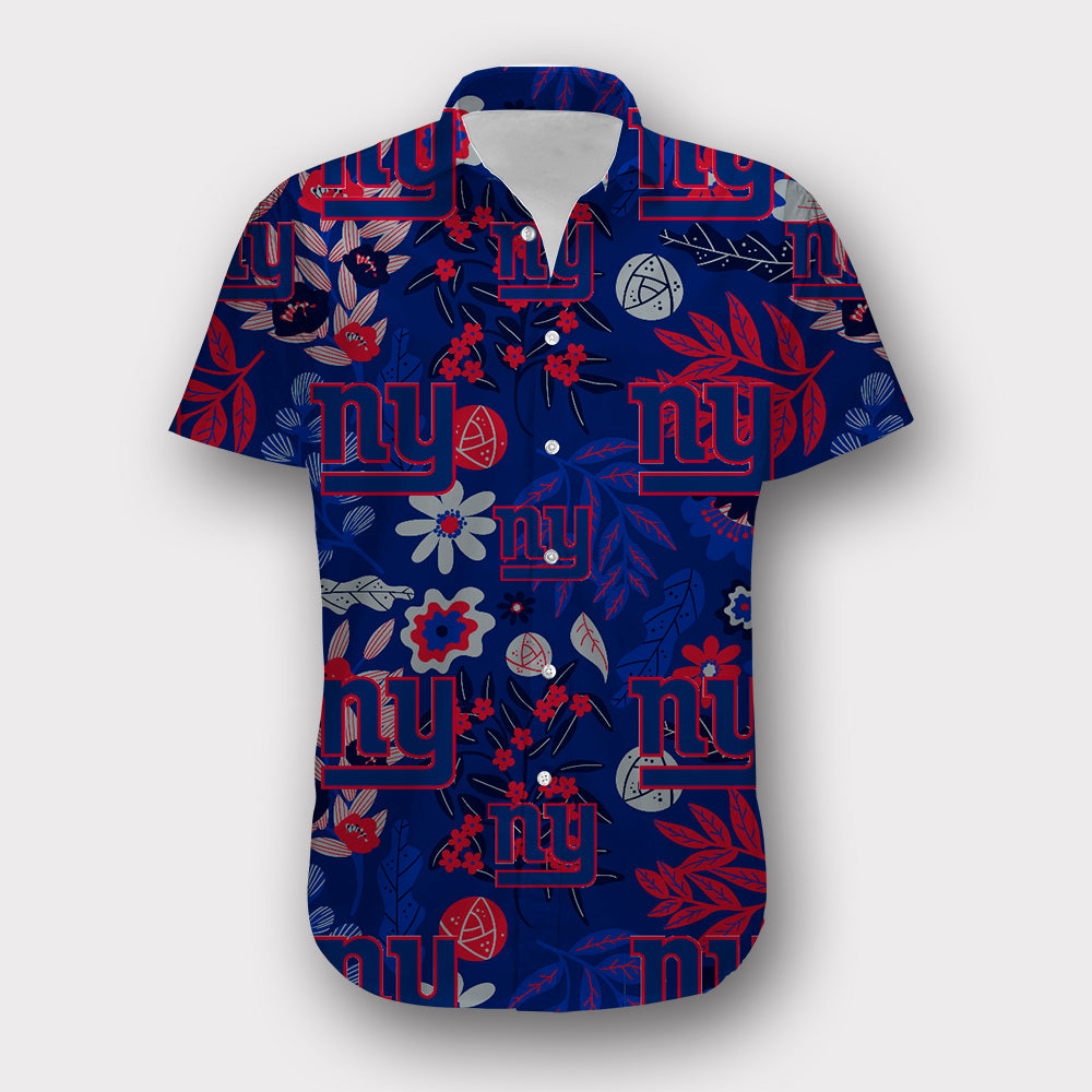 New York Giants Aloha Hawaiian Shirt