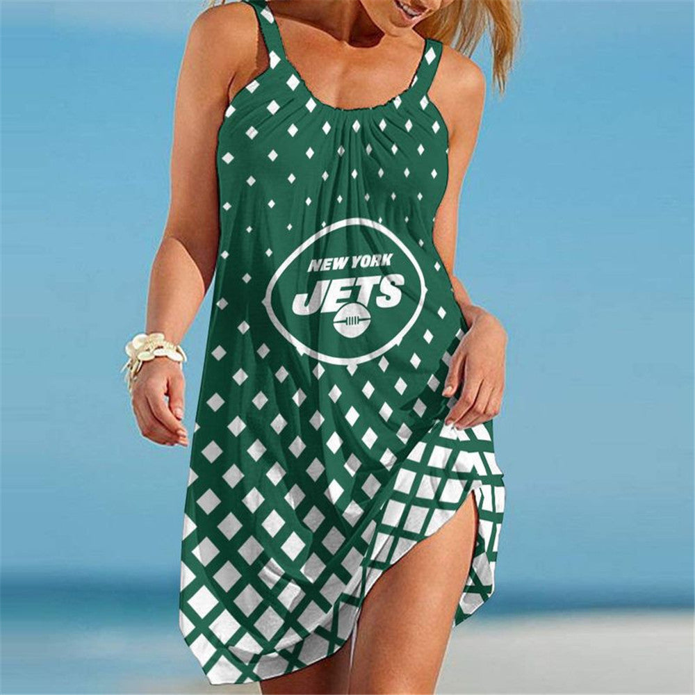 New York Jets Women Cool Beach Dress – SportsDexter