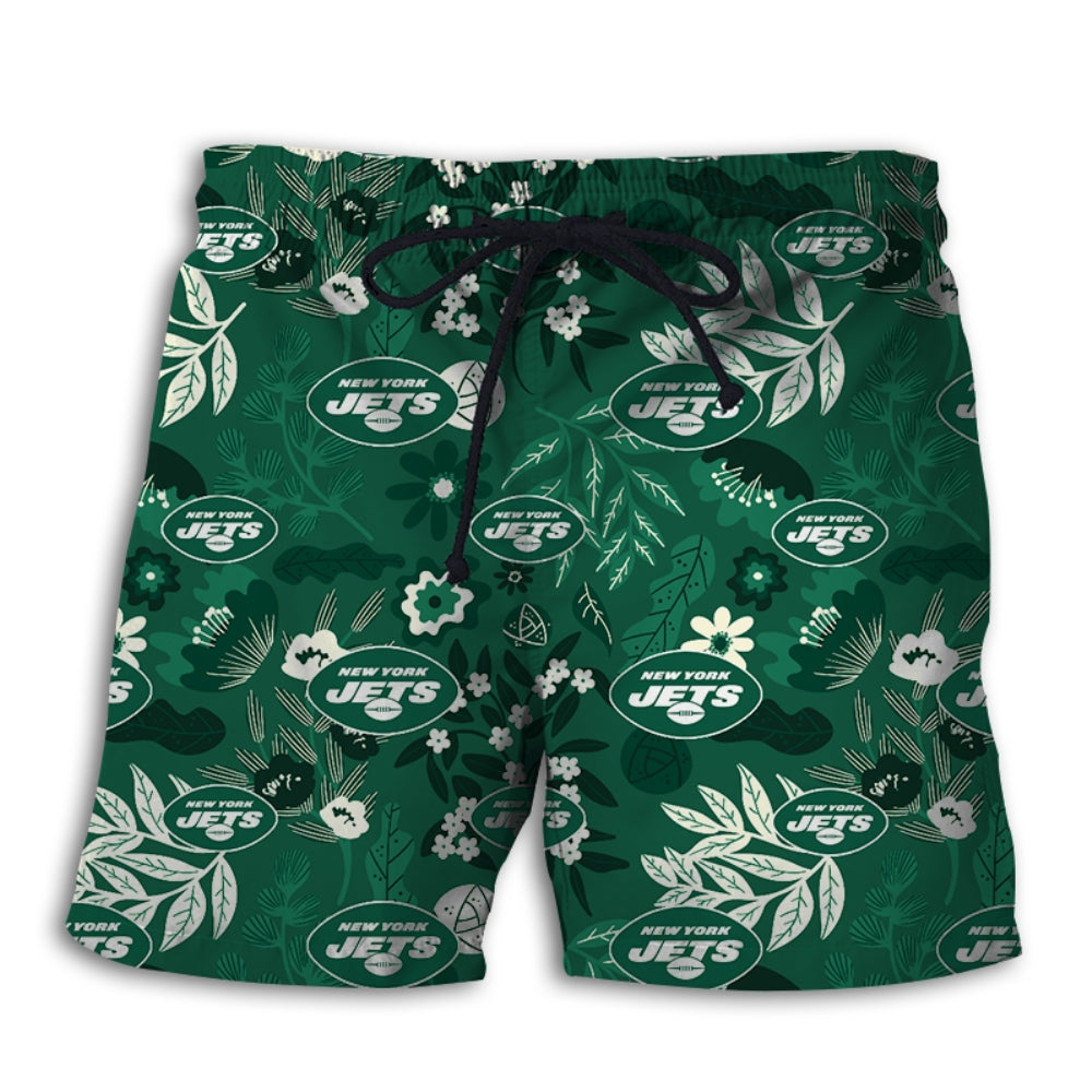 New York Jets Aloha Hawaiian Shorts