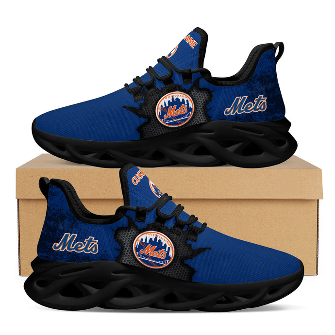 New York Mets Casual 3D Air Max Running Shoes