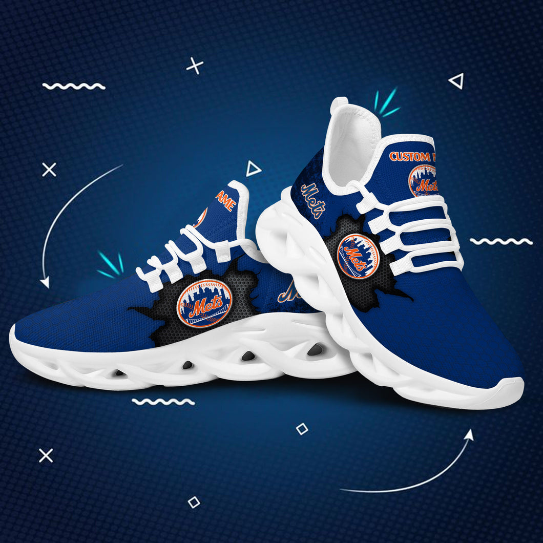 New York Mets Casual 3D Air Max Running Shoes