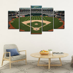 Oakland Athletics Stadium Wall Canvas 1