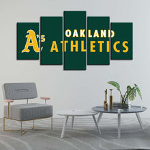 Load image into Gallery viewer, Oakland Athletics Wall Canvas