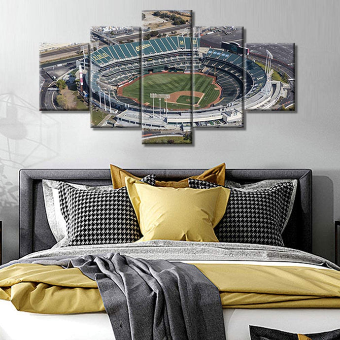 Oakland Athletics Stadium Wall Canvas 3