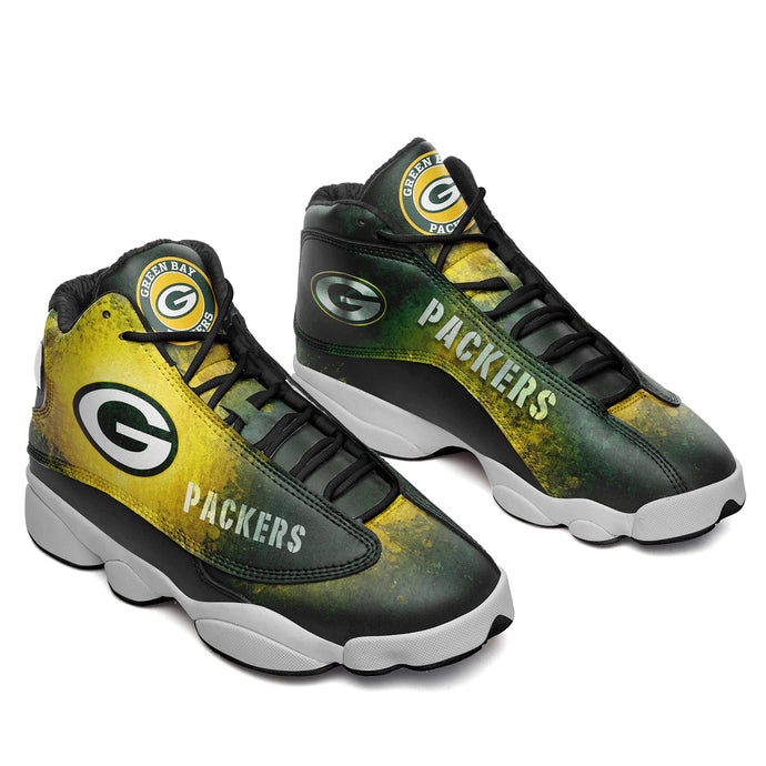 Green Bay Packers Cool Air Jordon Sneaker Shoes