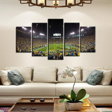 Load image into Gallery viewer, Green Bay Packers Stadium 5 Pieces Painting Canvas